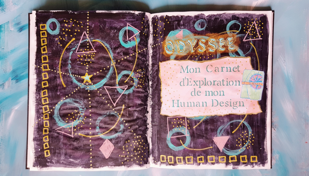 Odyssée : une exploration artistique et tarologique de mon Human Design